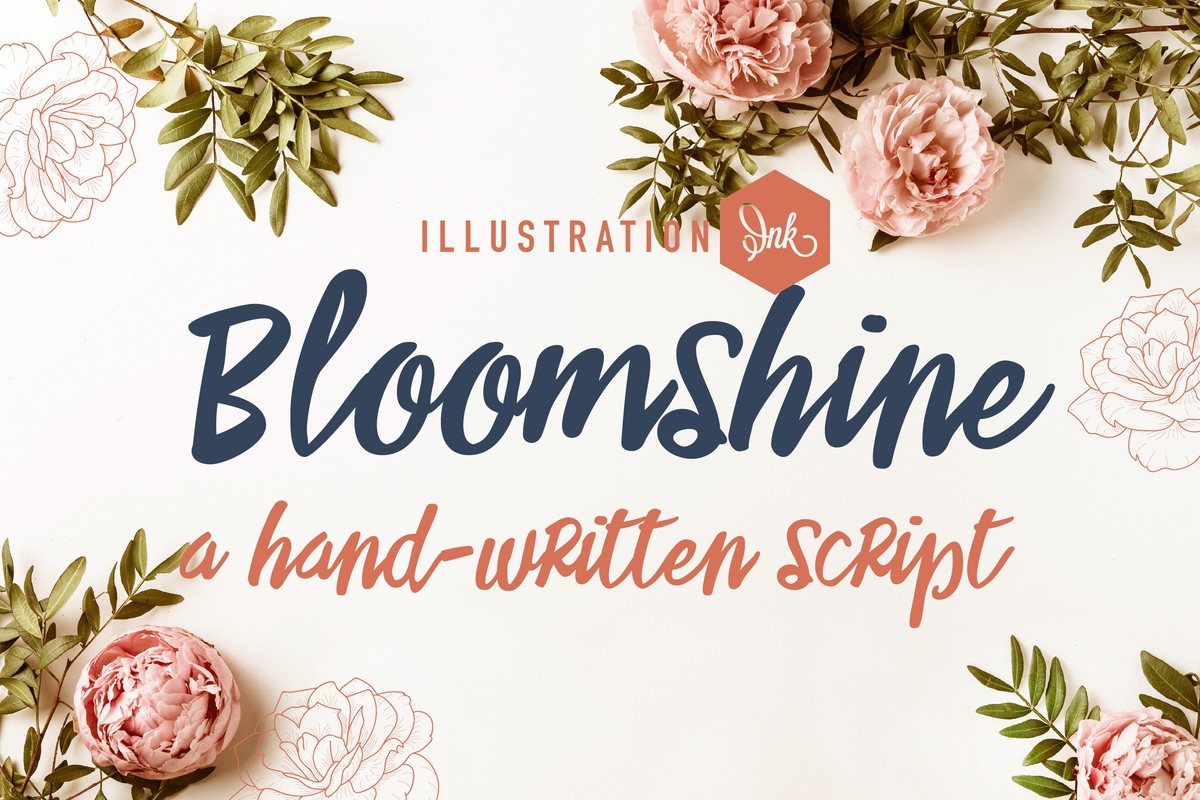 Font LD Bloomshine