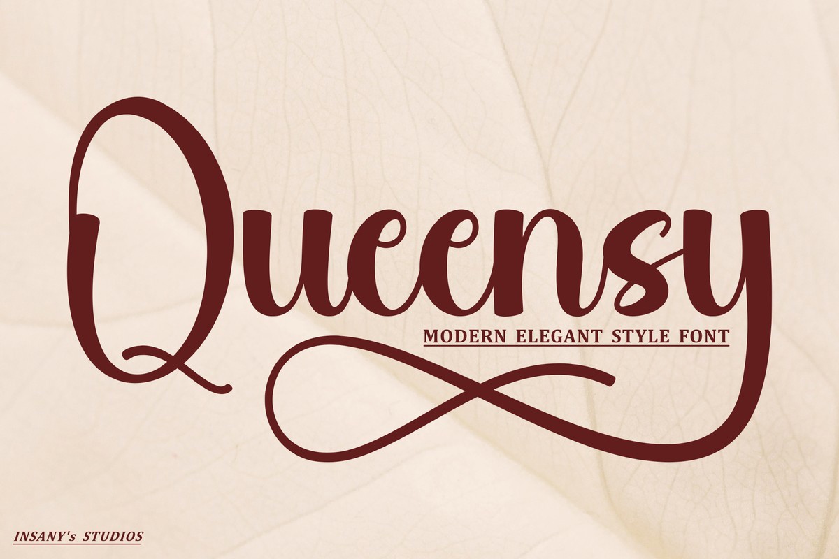 Font Queensy