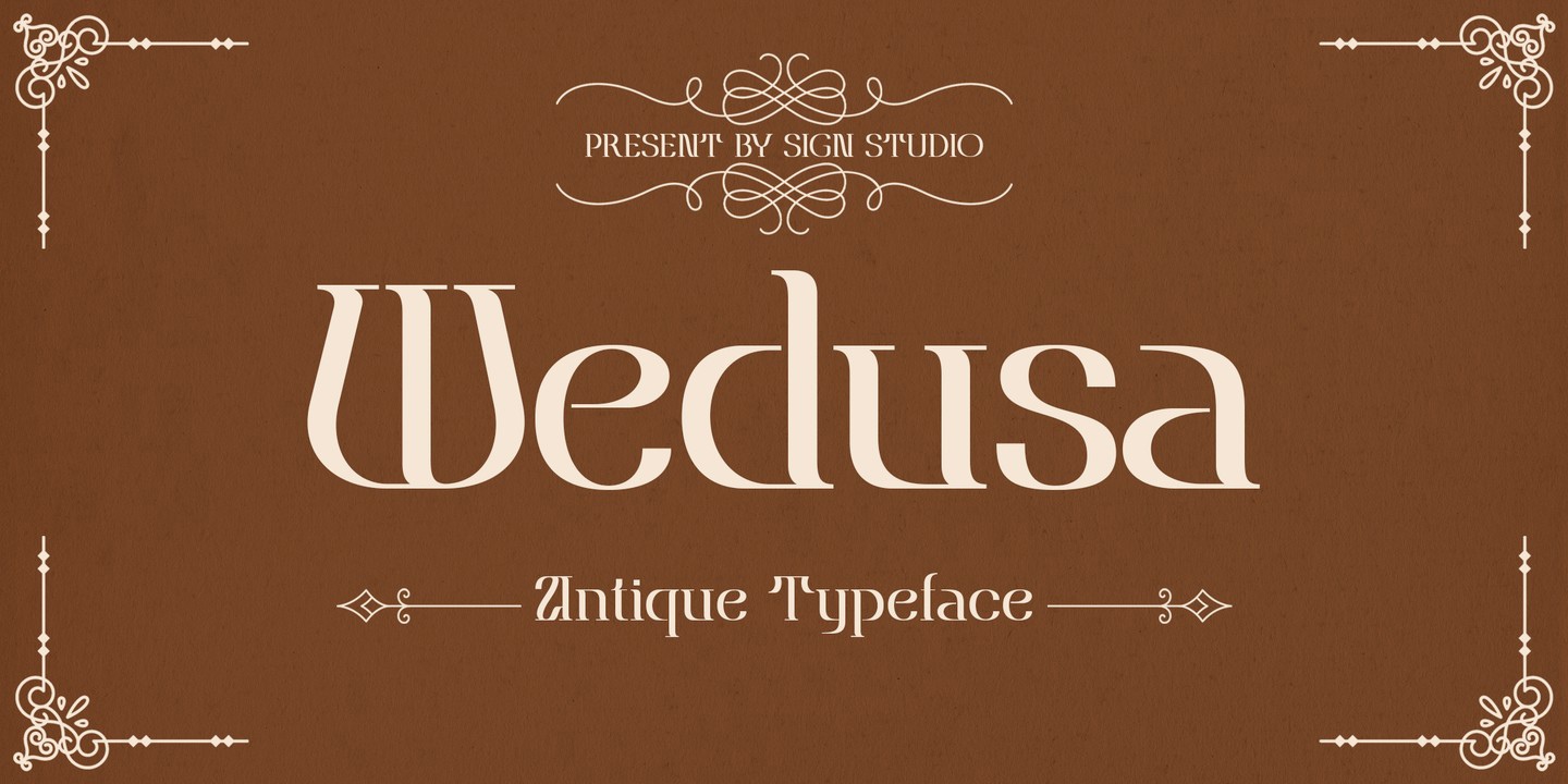 Font Wedusa