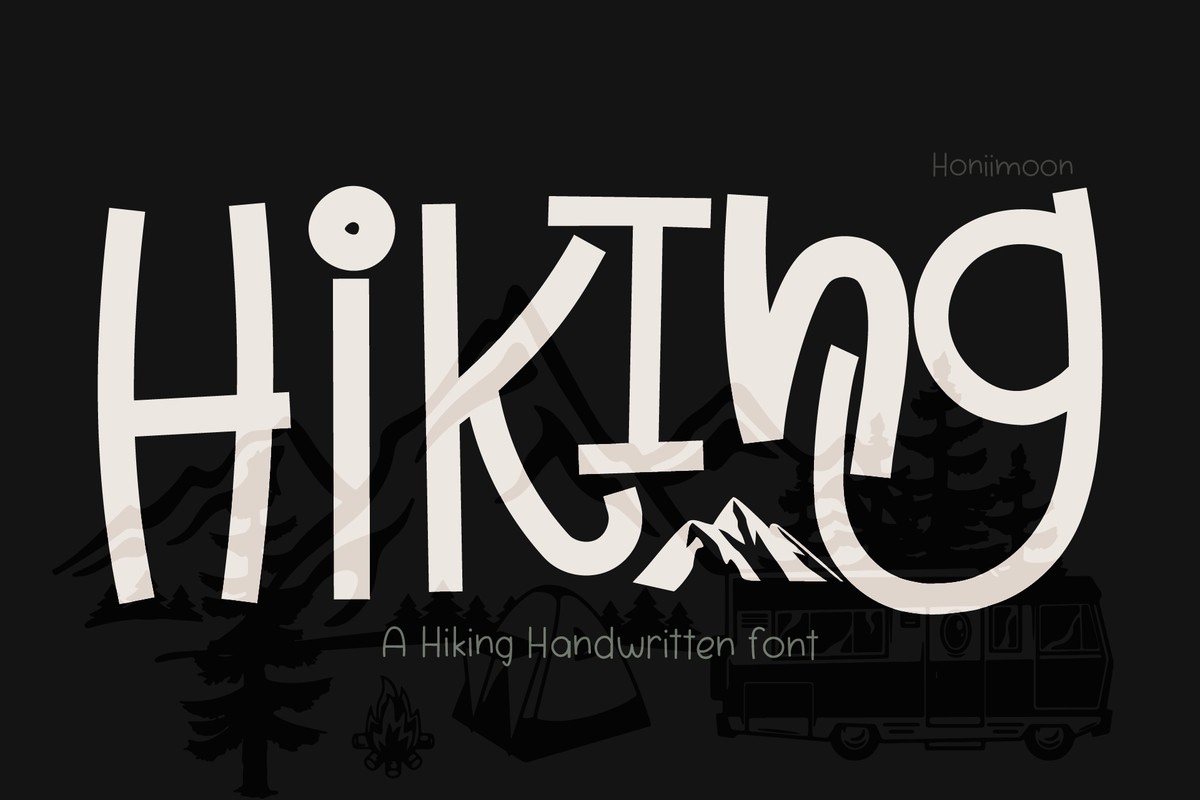 Font Hiking