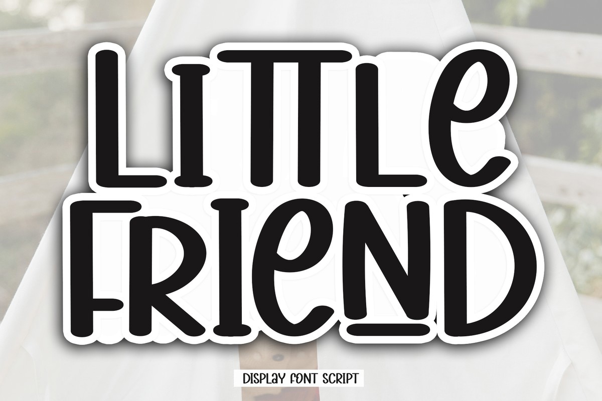 Font Little Friend