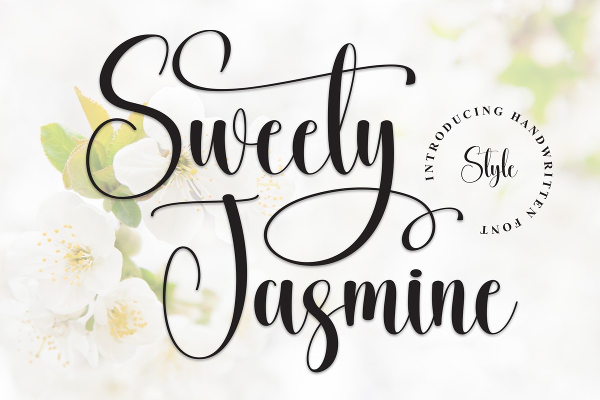 Font Sweety Jasmine