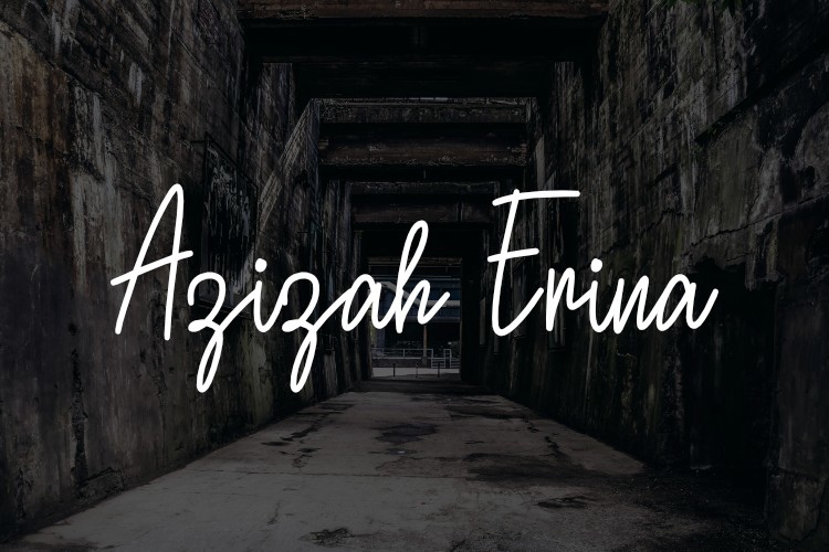 Font Azizah Erina