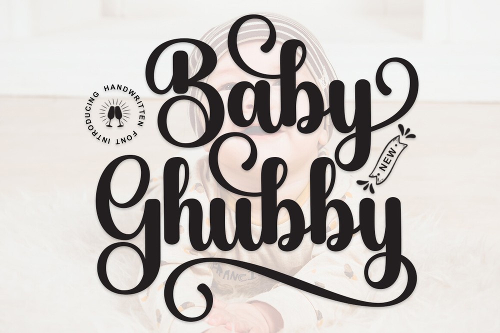 Font Baby Ghubby