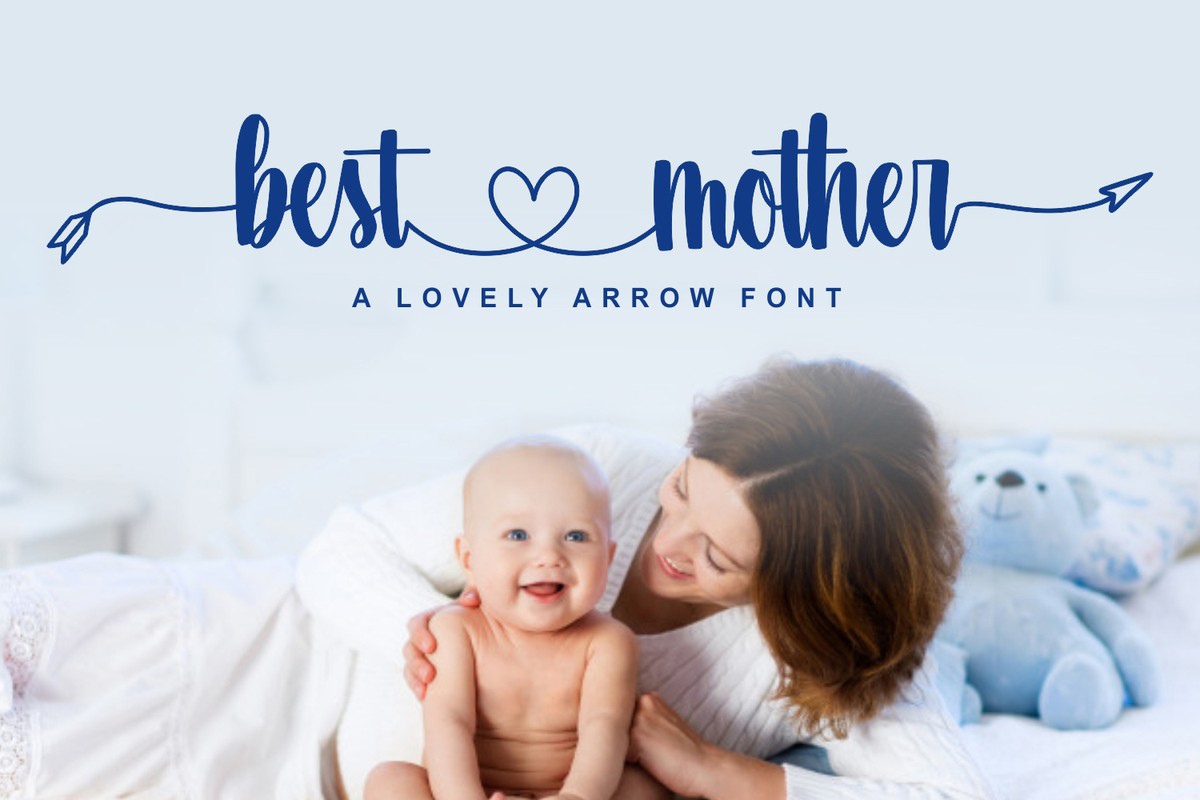 Font Best Mother