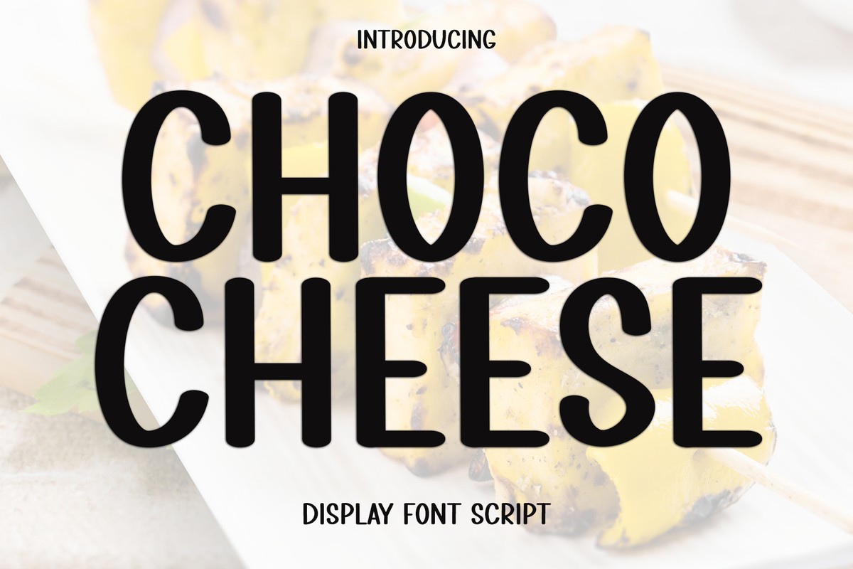 Font Choco Cheese