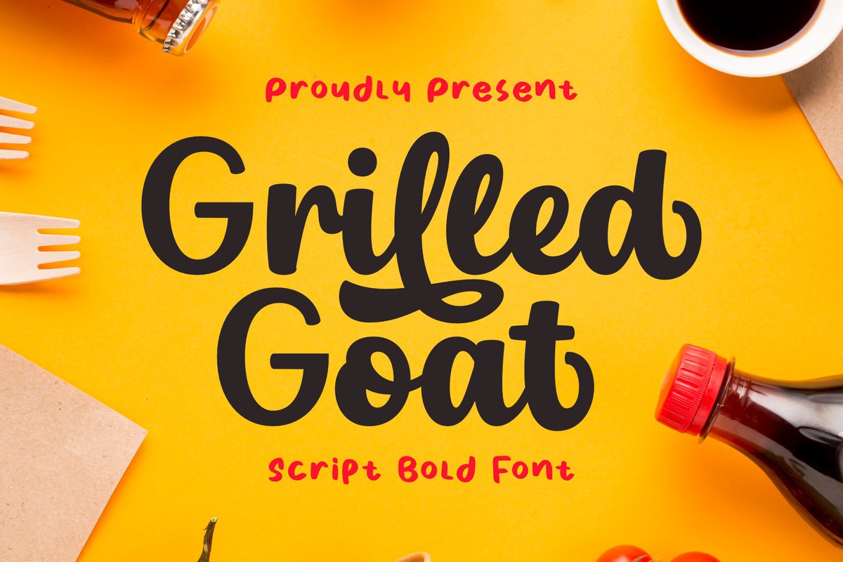 Font Grilled Goat