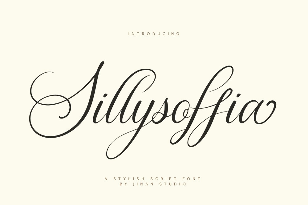 Font Sillysoffia