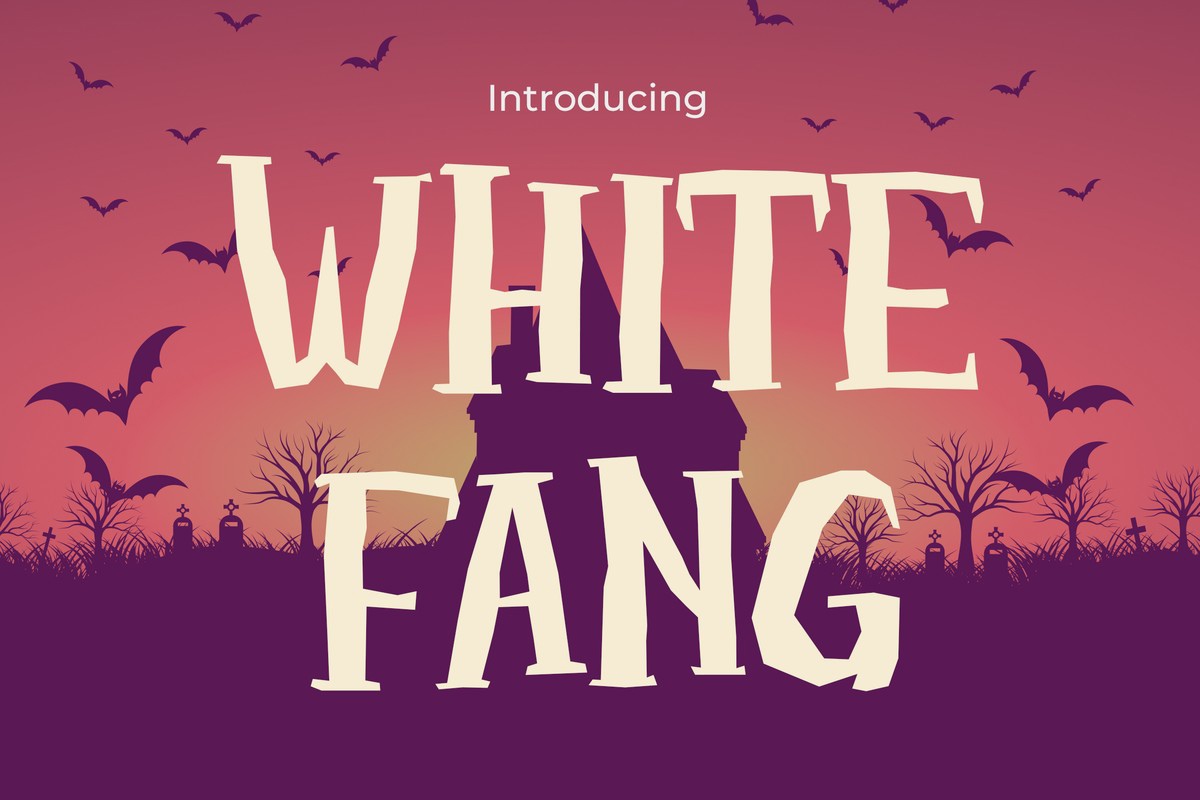 Font White Fang