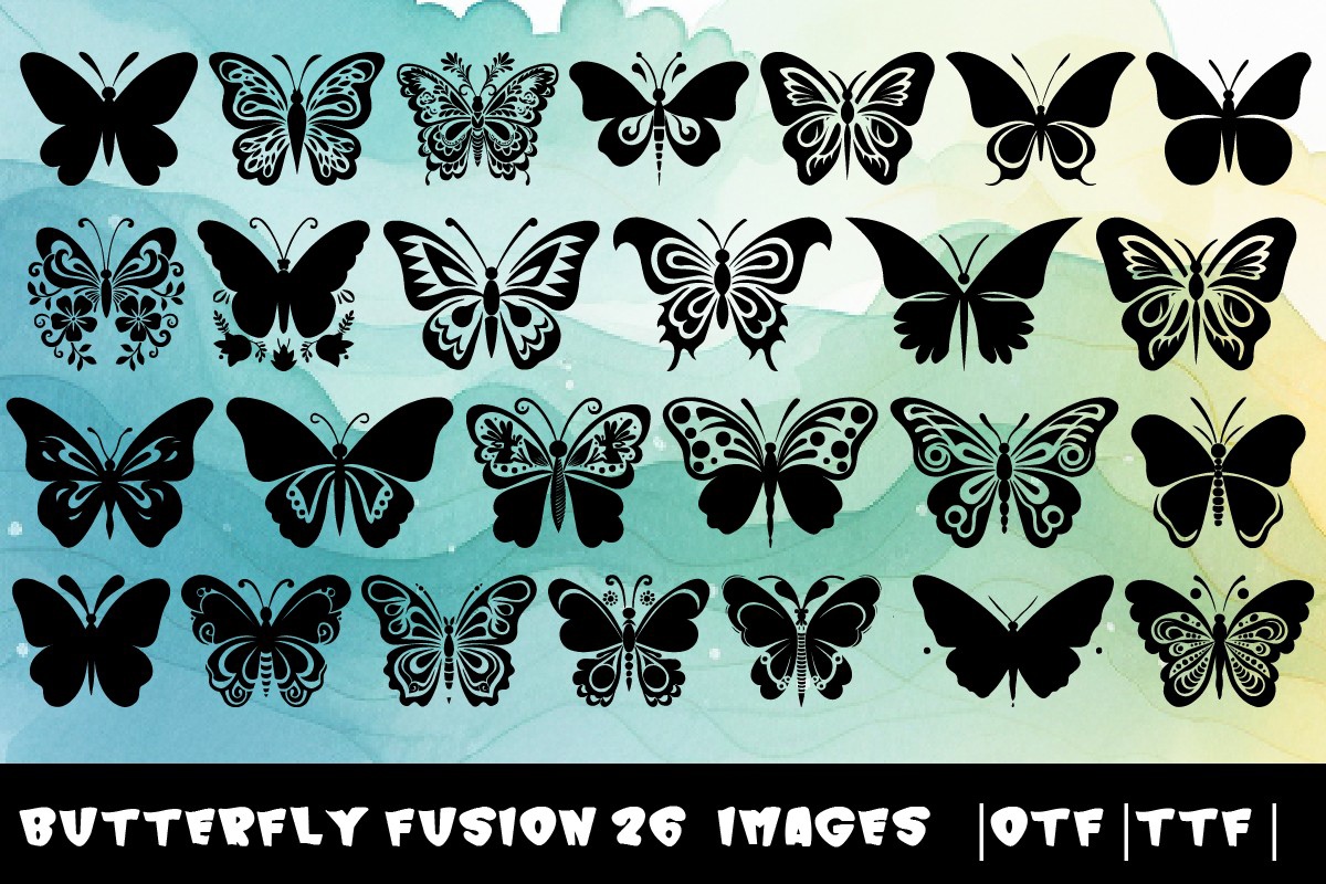 Font Butterfly Fusion