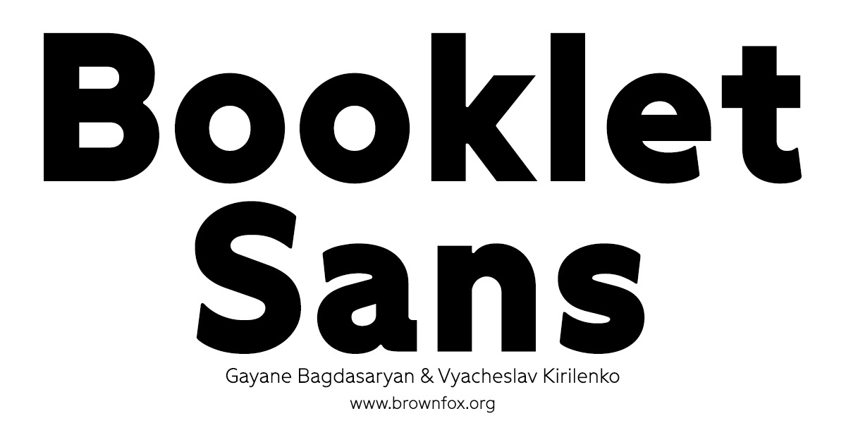 Font Booklet Sans