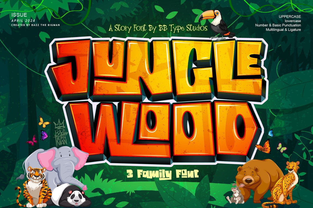 Font JungleWood