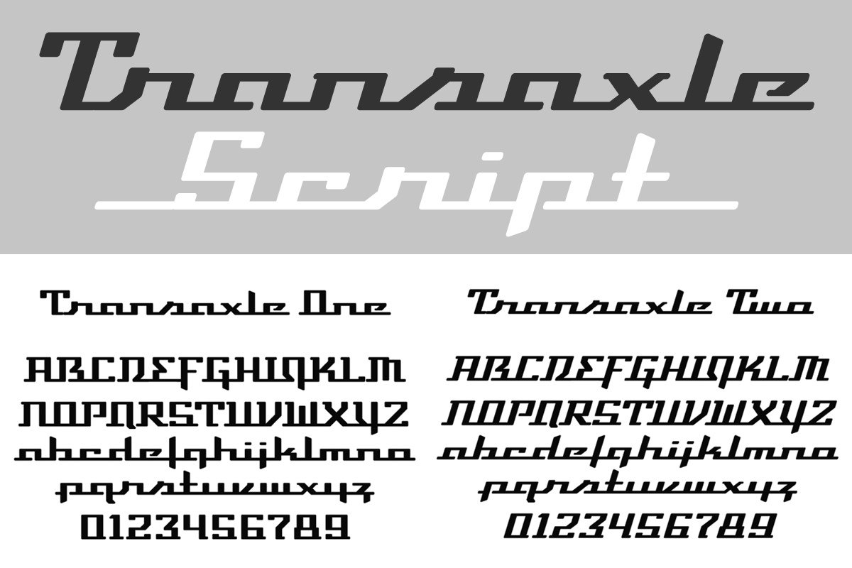 Font Transaxle Script