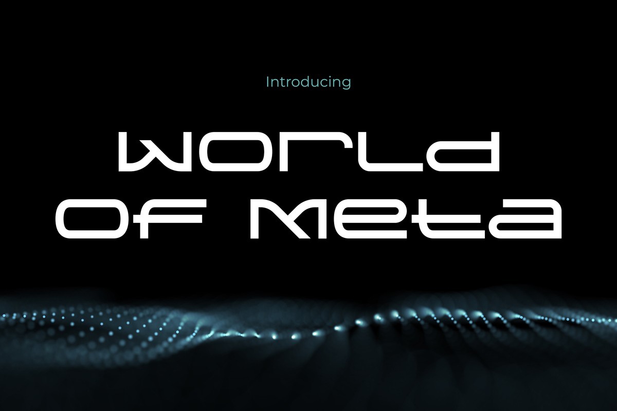 Font World of Meta