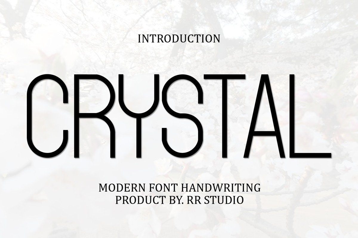 Font Crystal