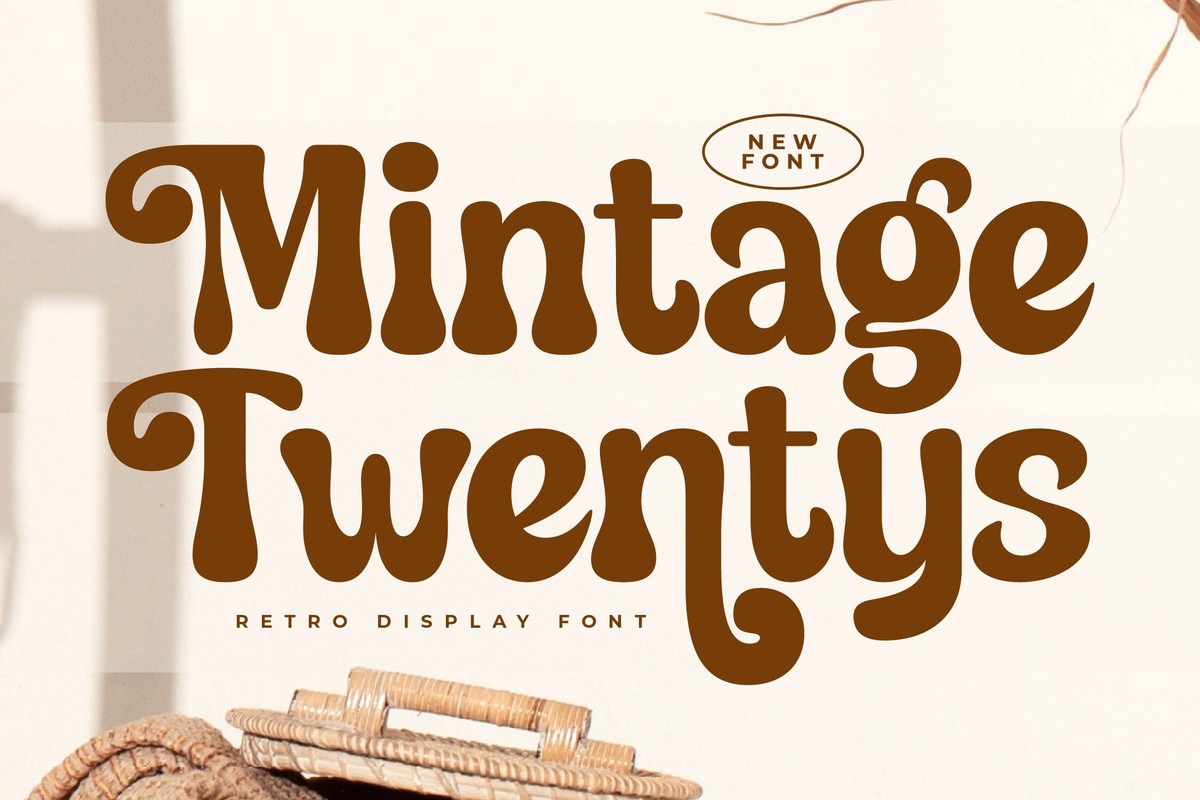 Font Mintage Twentys