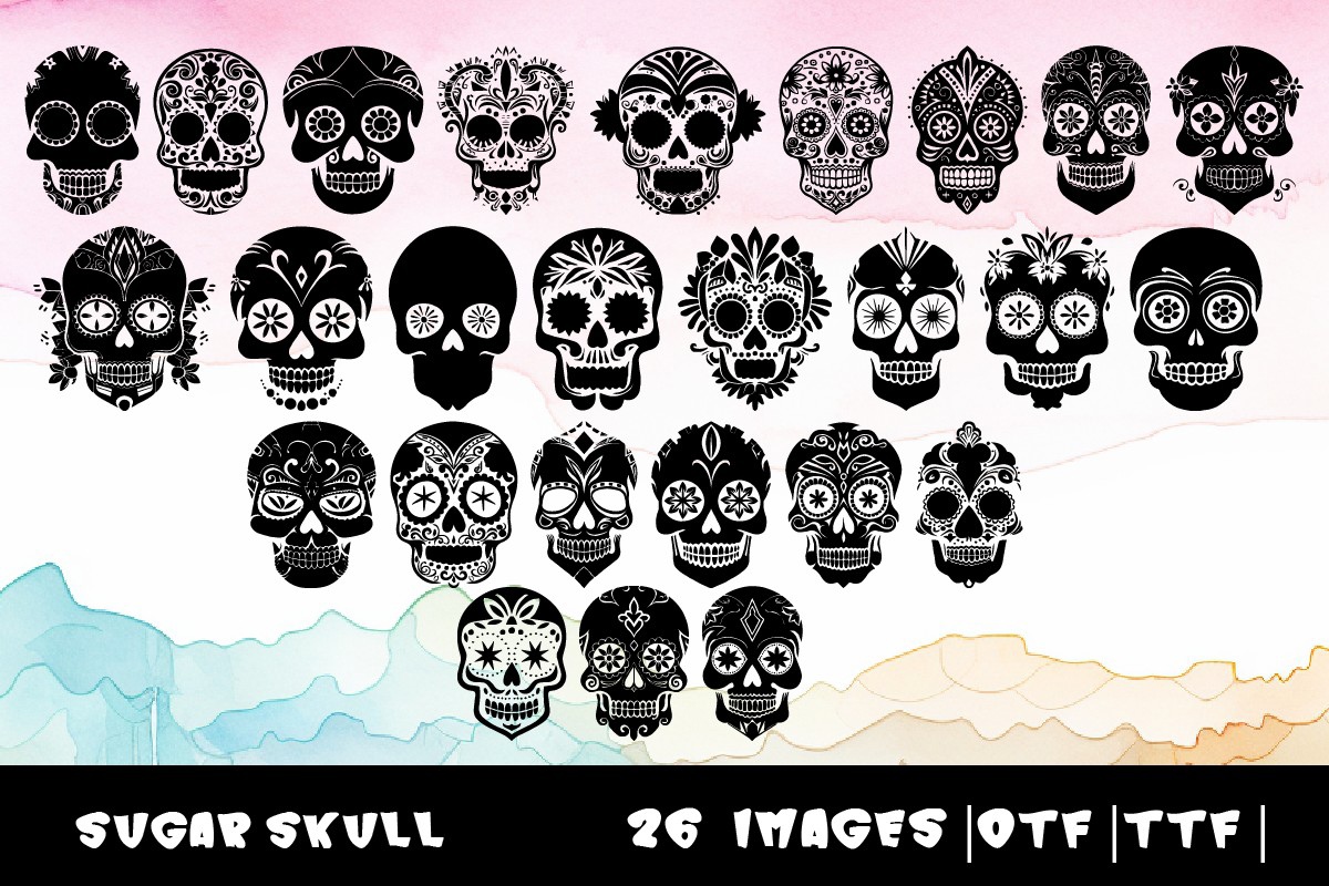 Font Sugar Skull