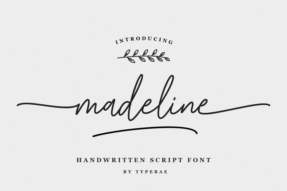 Font Madeline