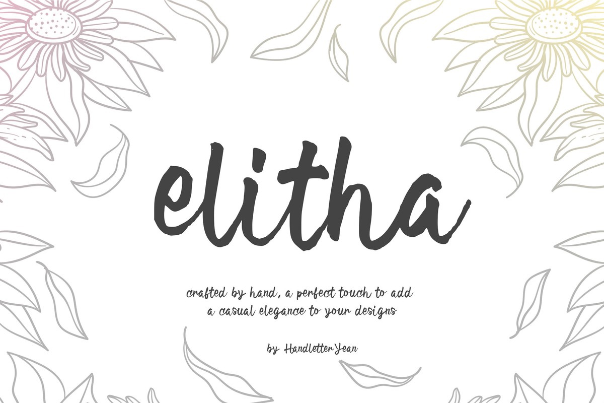 Font Elitha