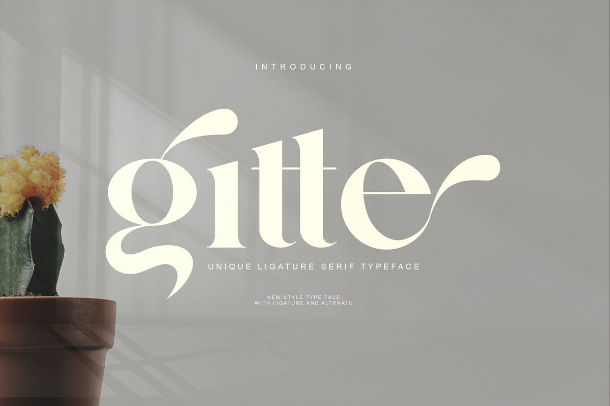 Font Gitte