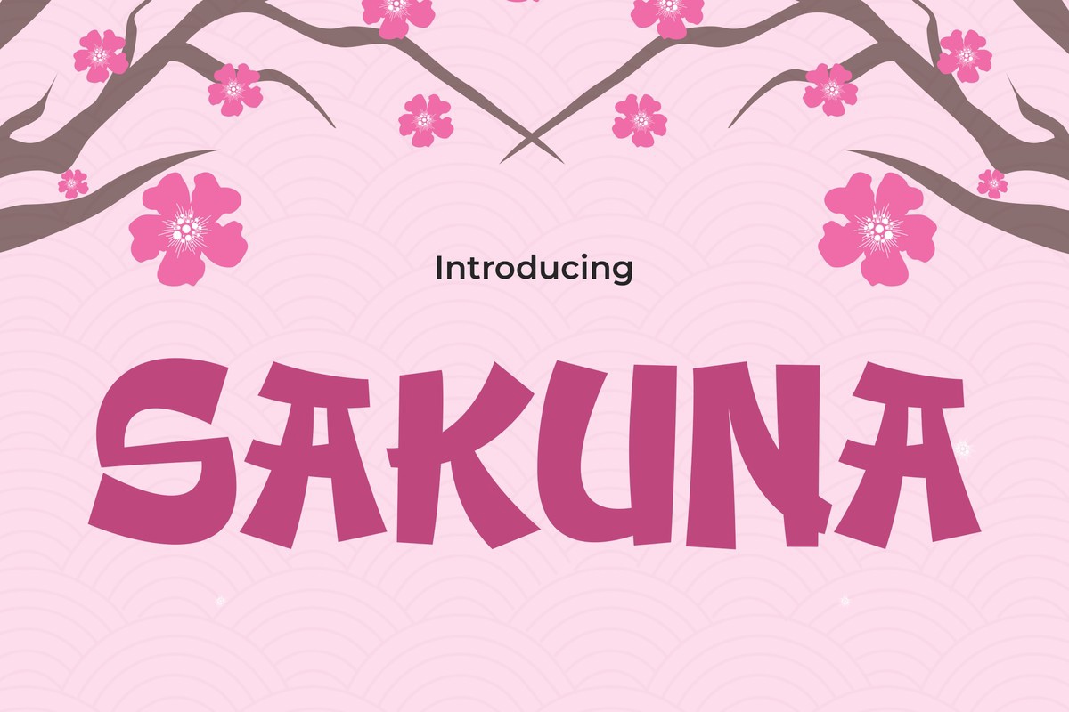 Font Sakuna