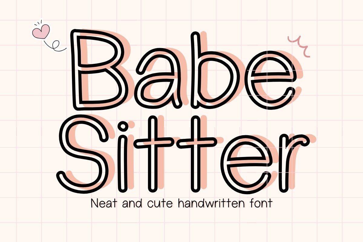 Font BabeSitter