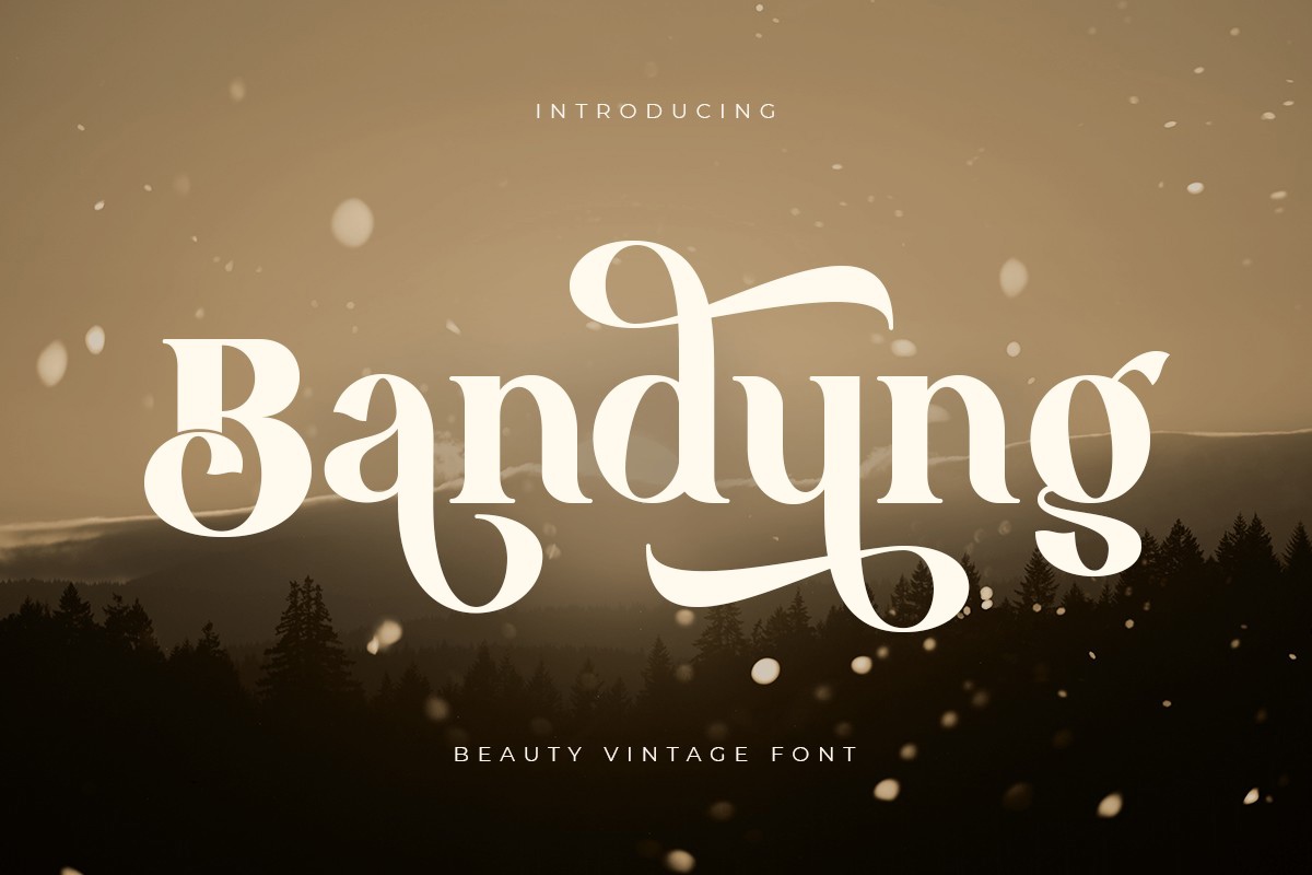 Font Bandung