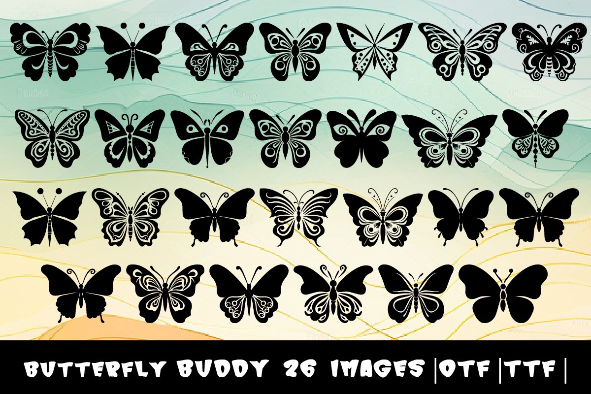 Font Butterfly Buddy