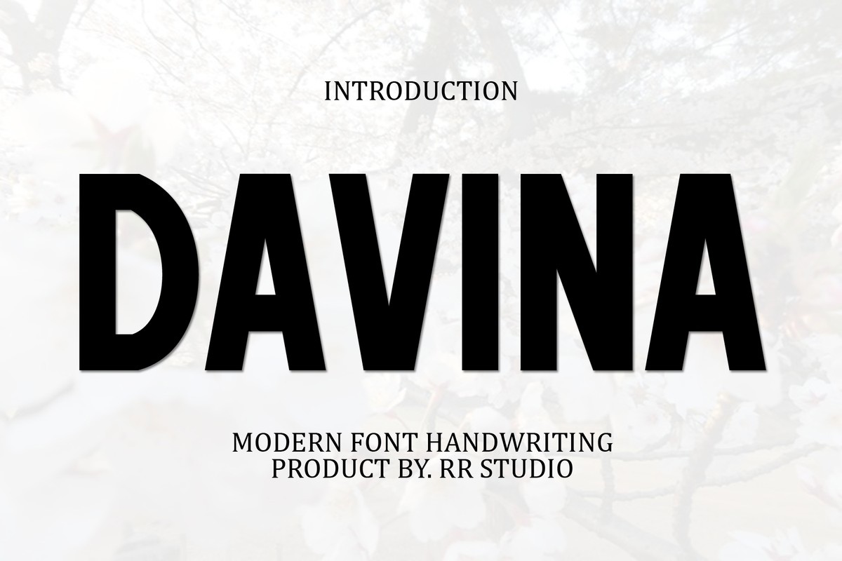 Font Davina