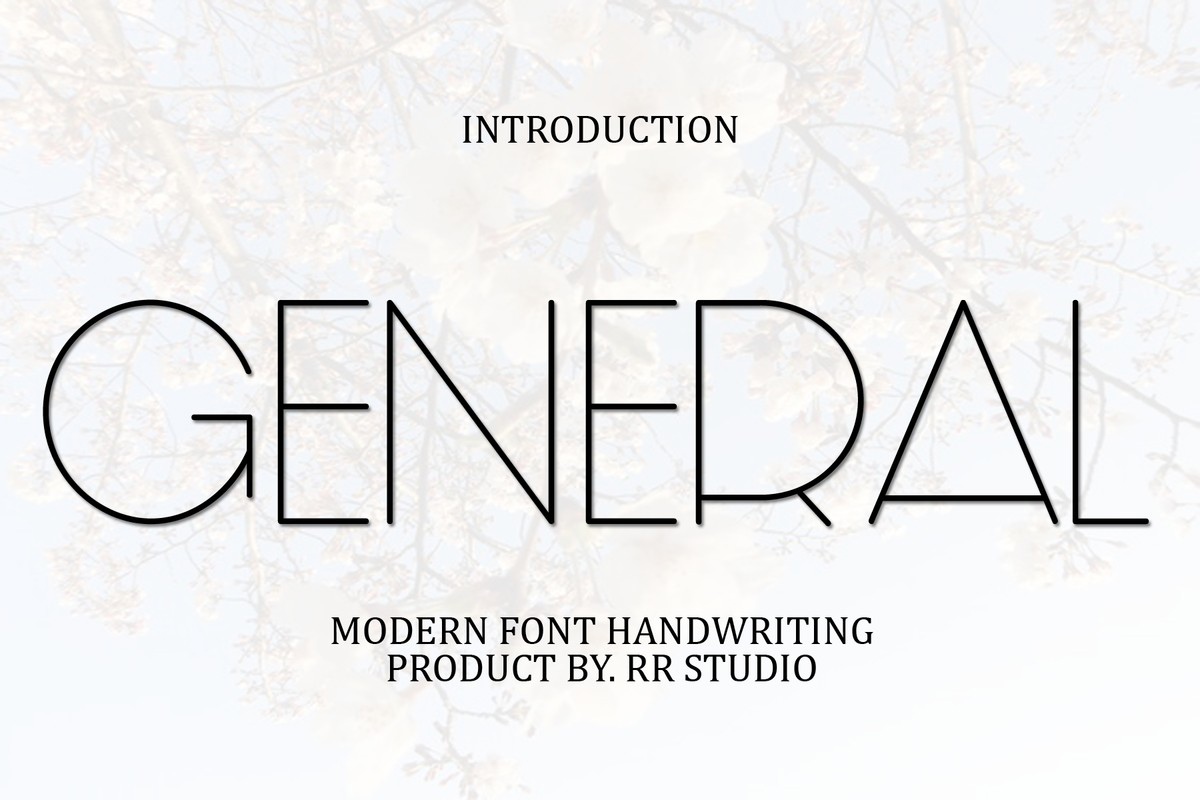 Font General