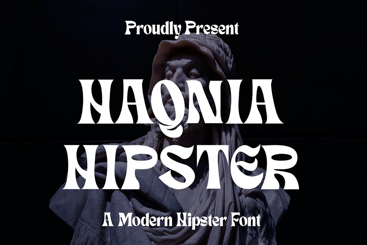 Font Haqnia Hipster