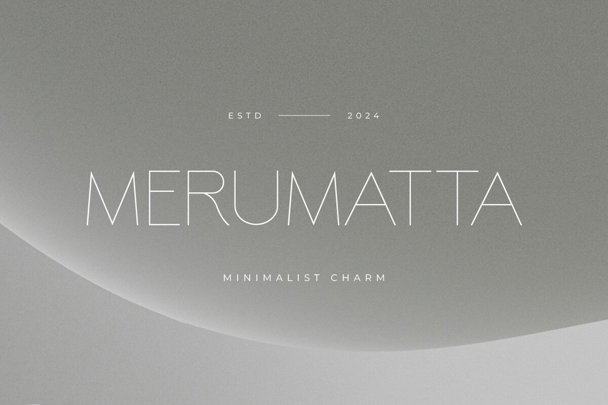 Font Merumatta