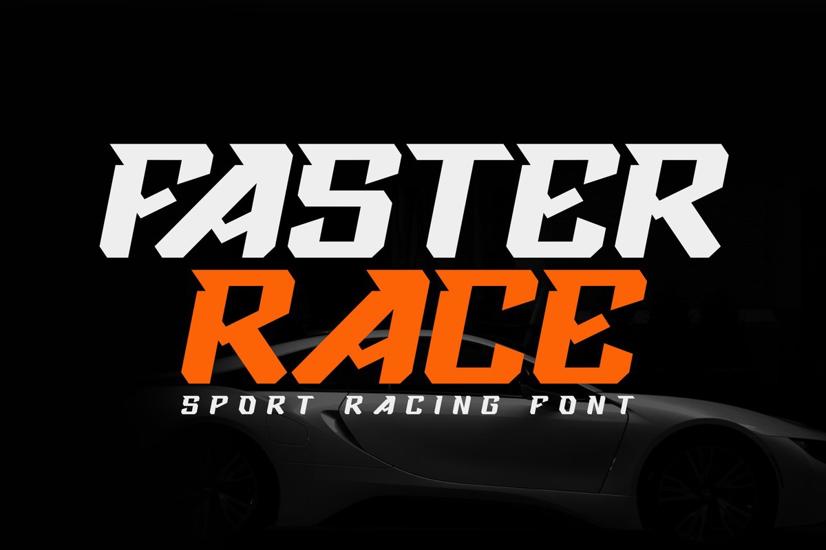 Font Faster Race