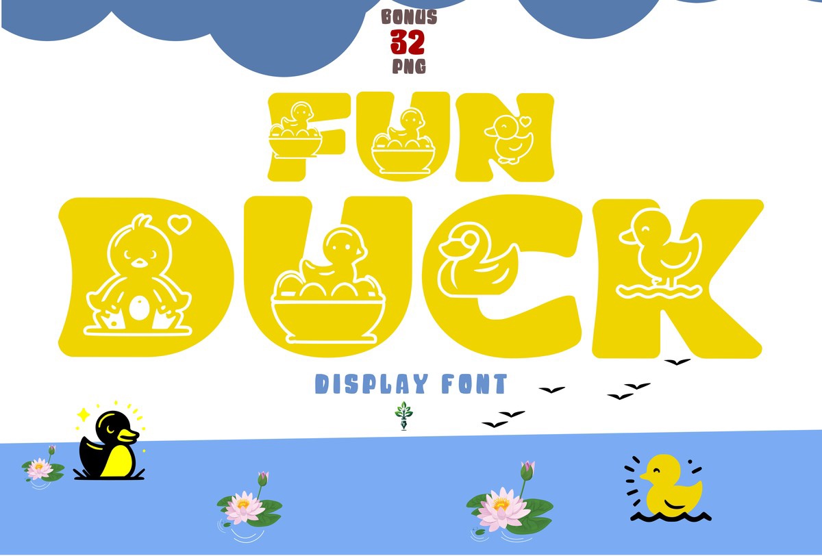 Font Fun Duck