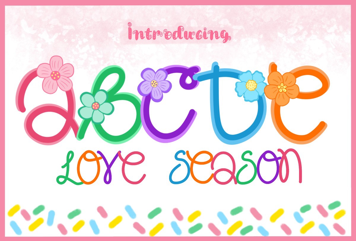 Font Love Season