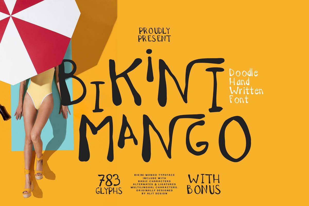 Font Bikini Mango