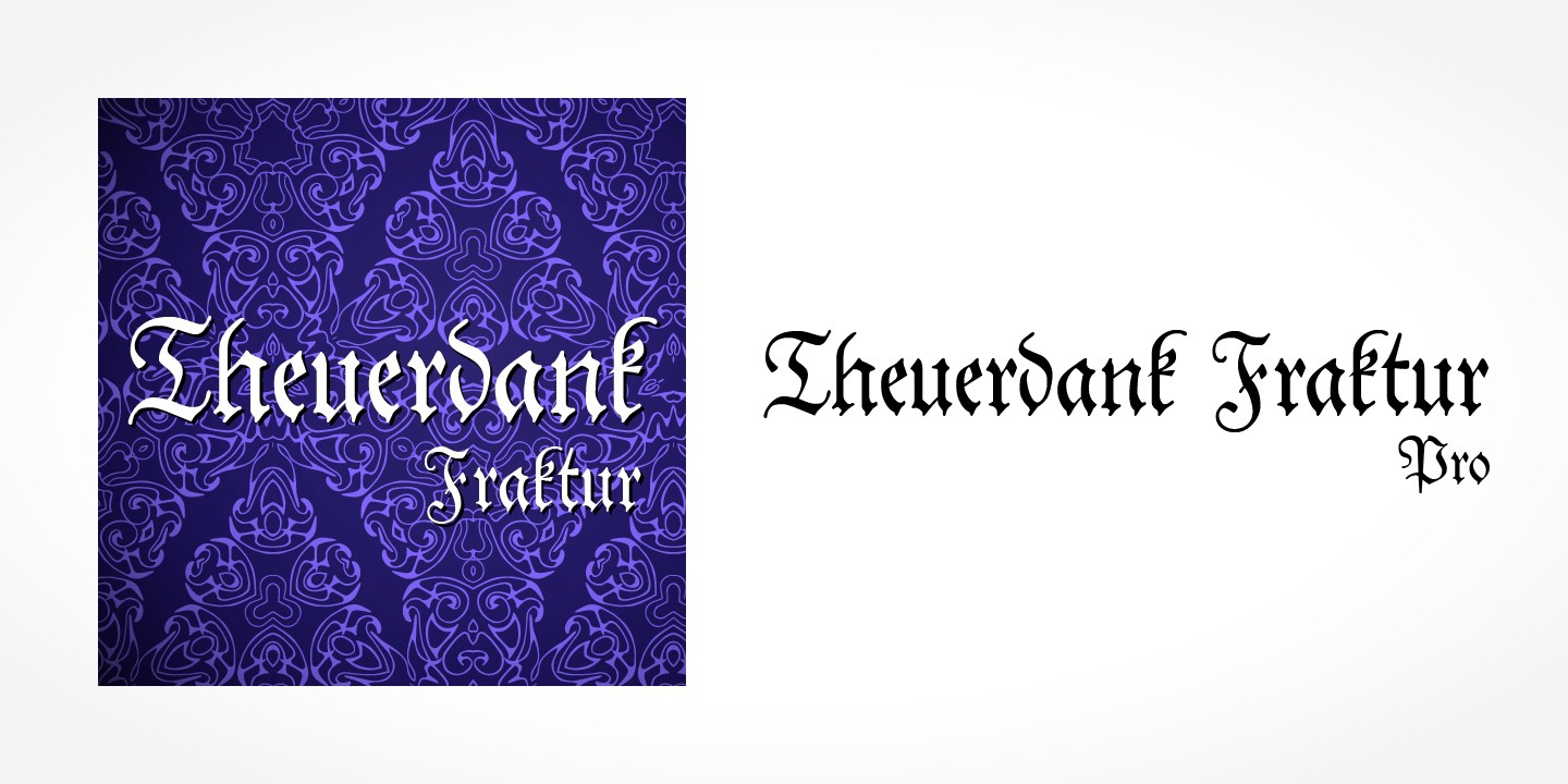 Font Theuerdank Fraktur Pro