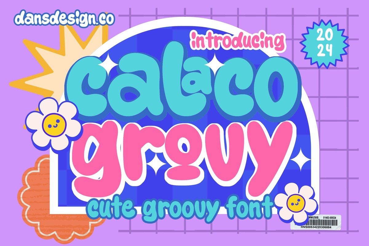 Font Calaco Grovy