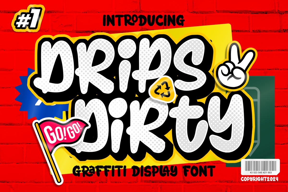 Font Drips Dirty