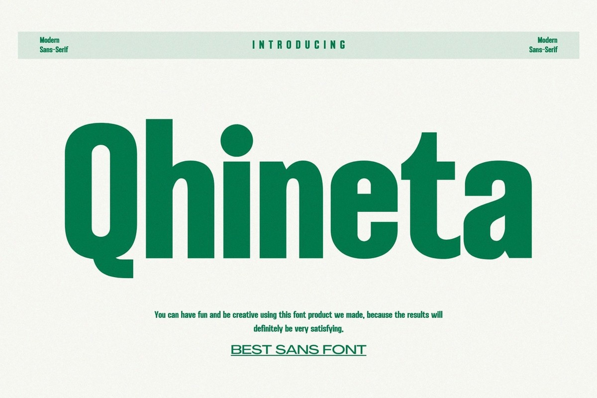 Font Qhineta