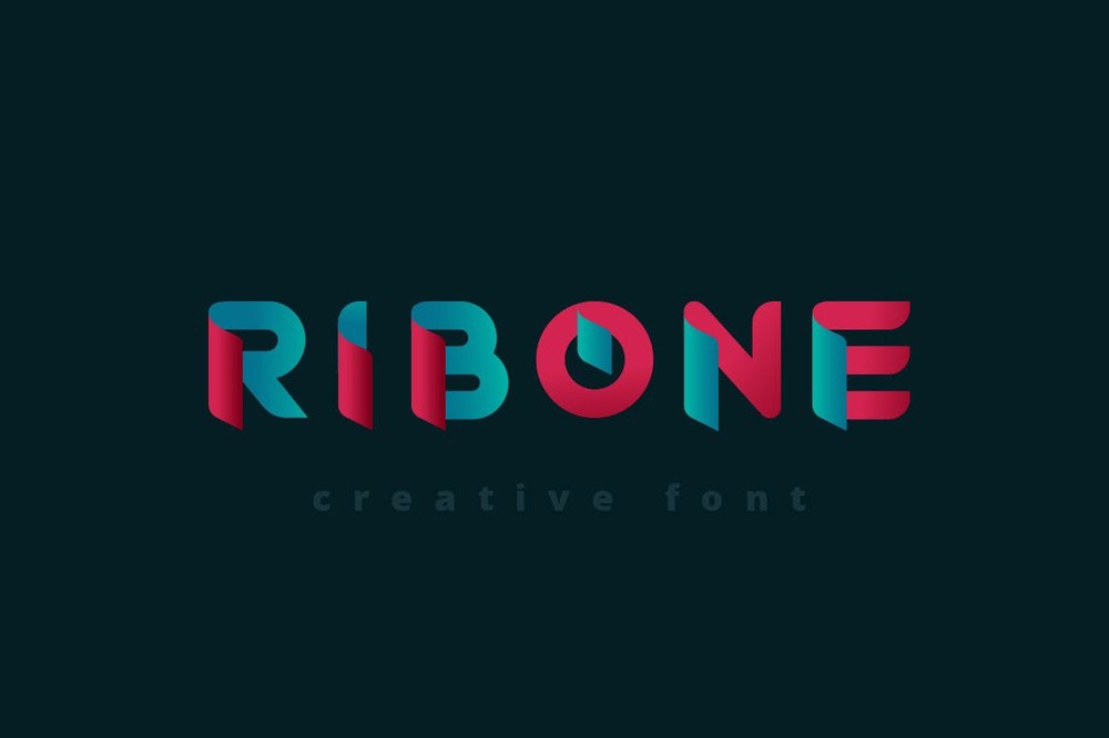 Font RibOne