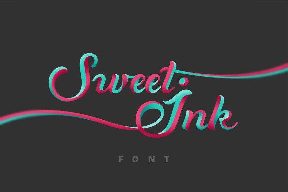 Font Sweet Ink