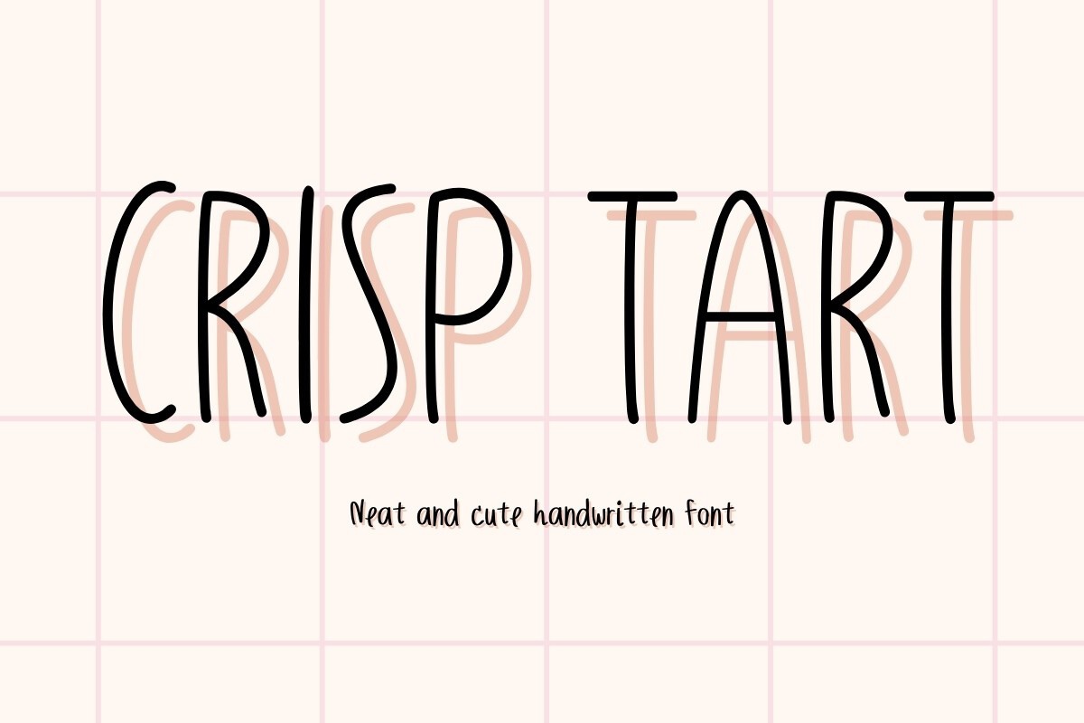 Font Crisp Tart