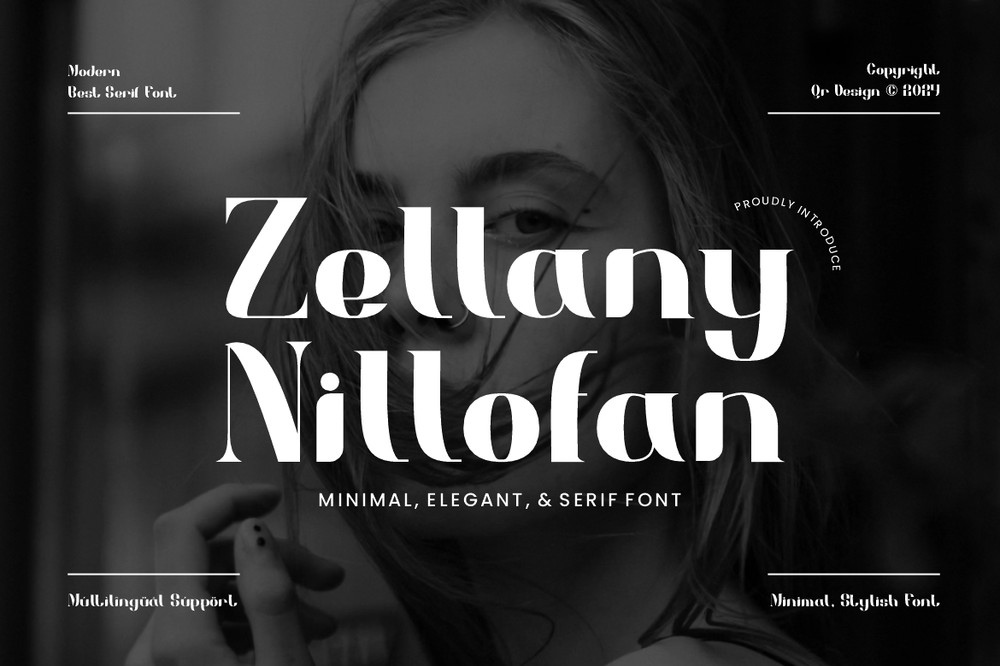 Font Zellany Nillofan