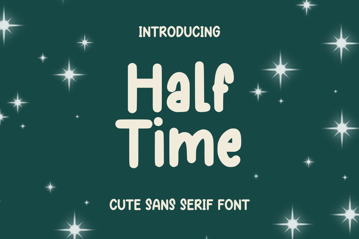 Font HalfTime