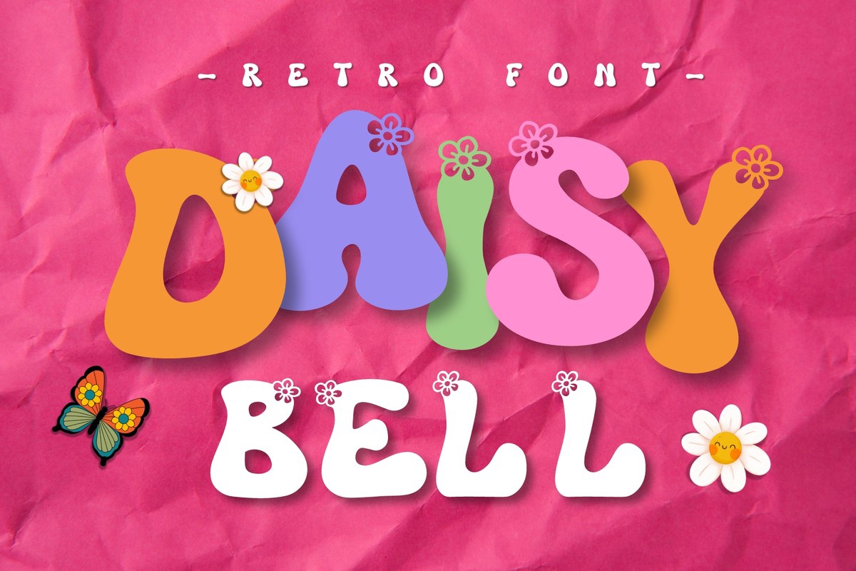 Font Retro Daisy Bell