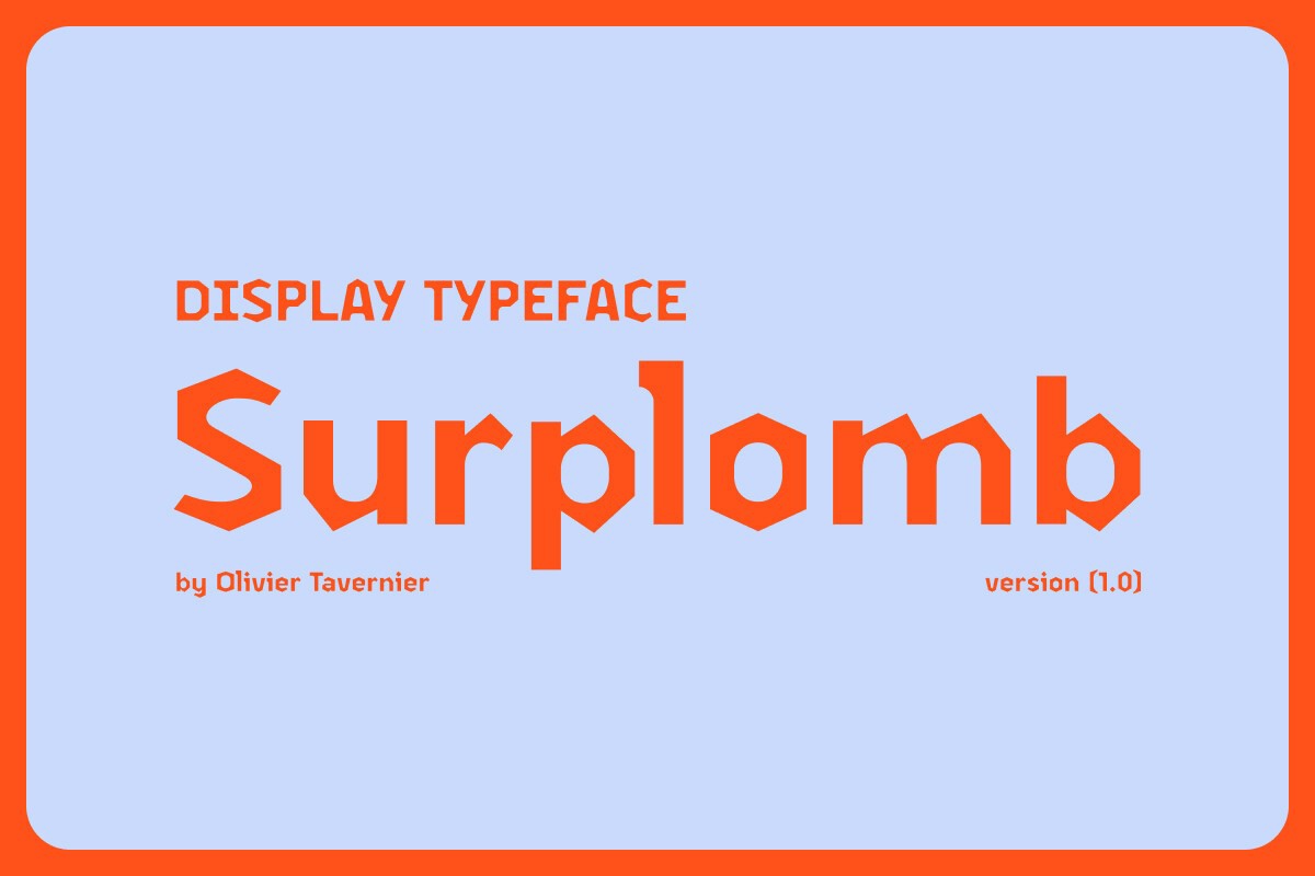 Font Surplomb