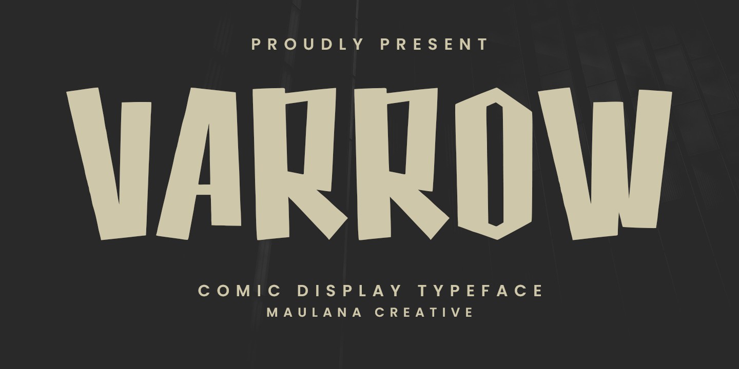 Font Varrow