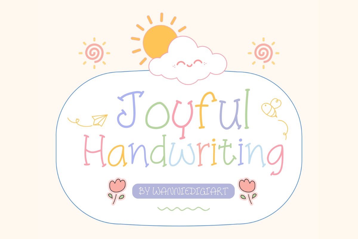 Font Joyful Handwritten