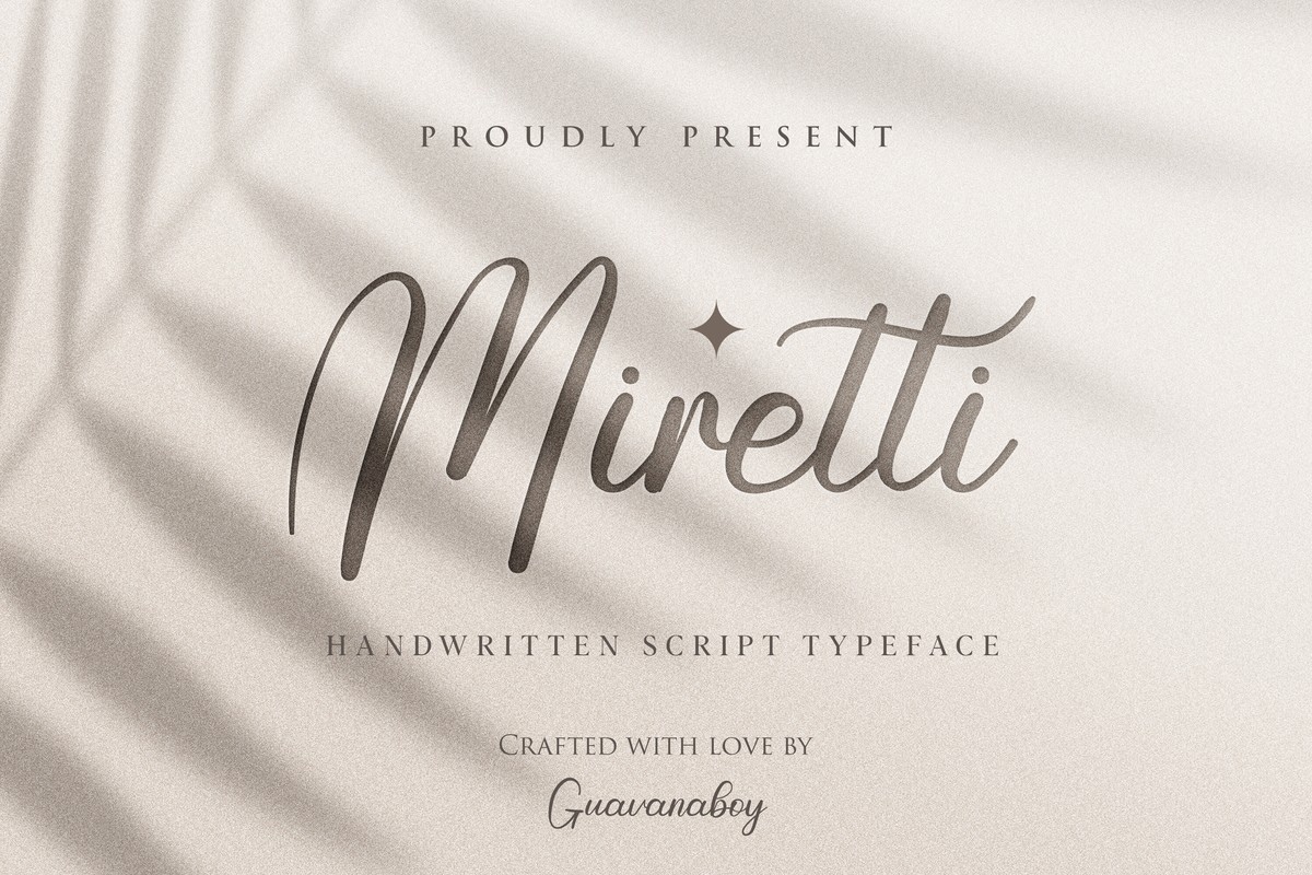 Font Miretti